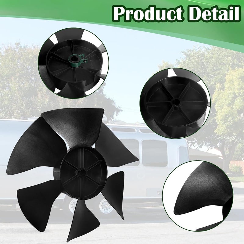 CLLOMAGY 3313107.015 AC Fan Blade for Dometic Brisk Air Conditioner,3313107.015 RV Conditioner Condenser Fan Blade for Dometic 3107914.008 Duo-Therm AC Series - Image 2